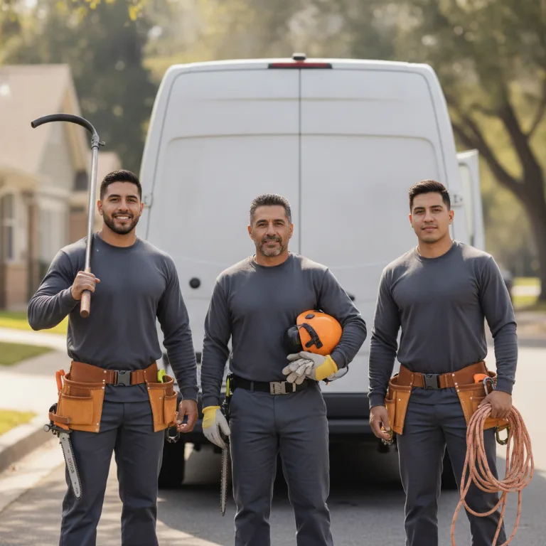 Abate de Árvores equipe em Limoeiro do Norte